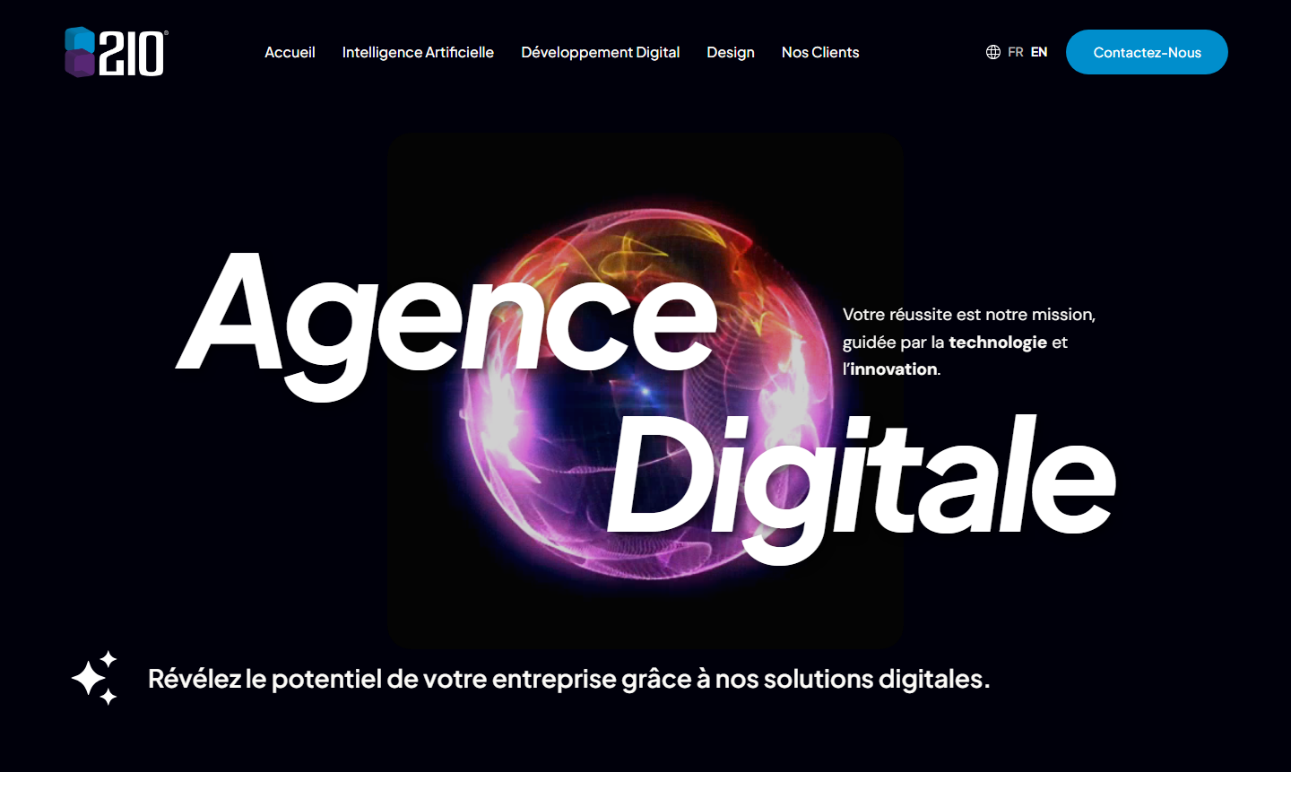 Aperçu du site de SF PLUS