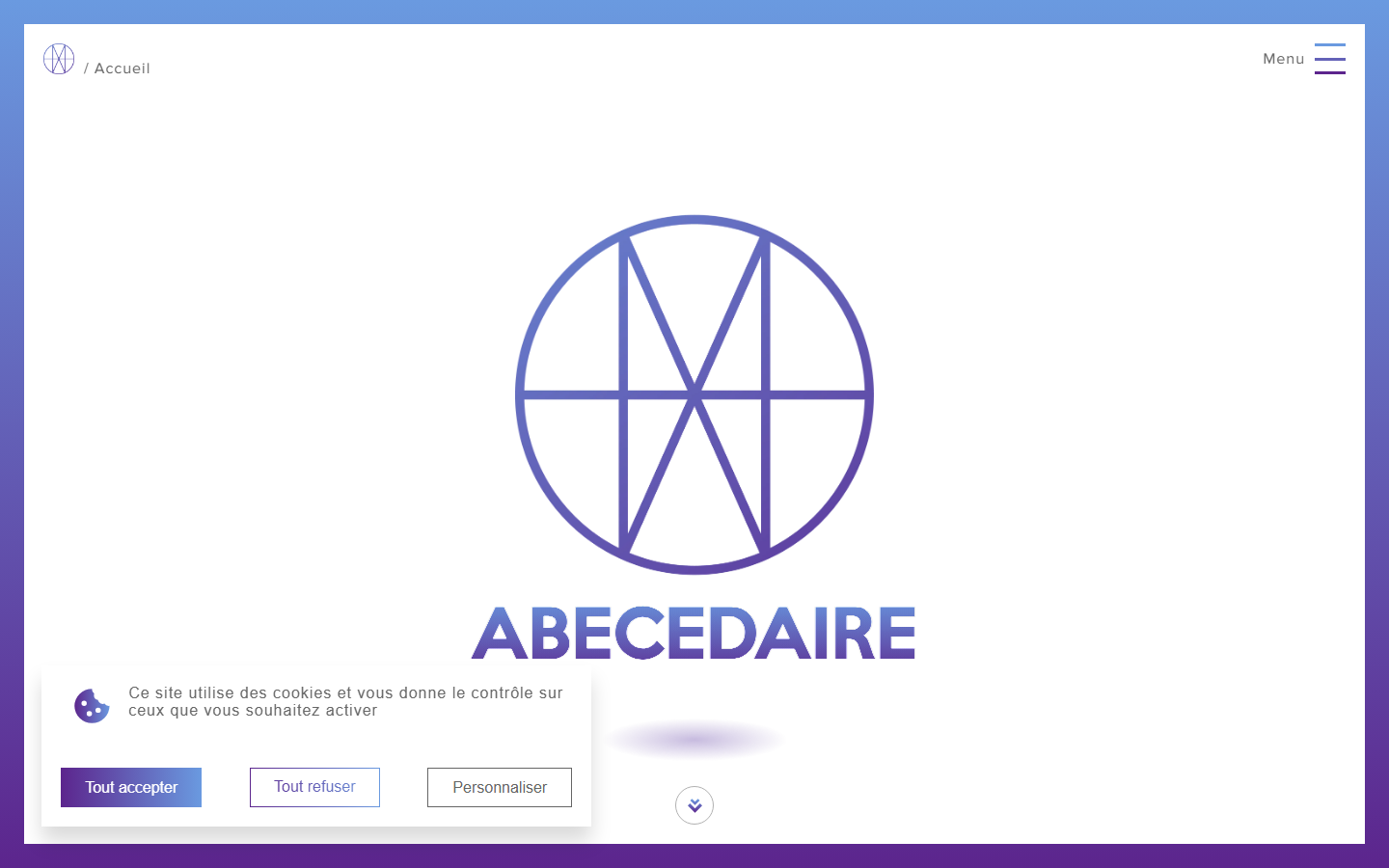 Aperçu du site de ABECEDAIRE