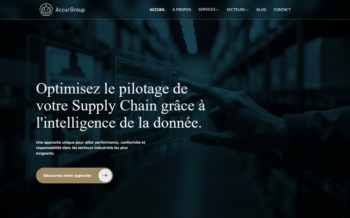 Aperçu du site de AccurConsulting