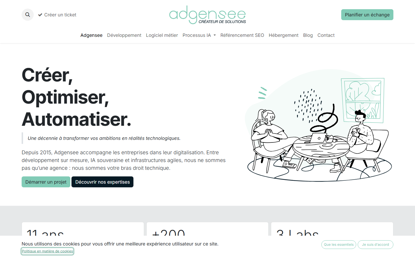 Aperçu du site de Adgensee