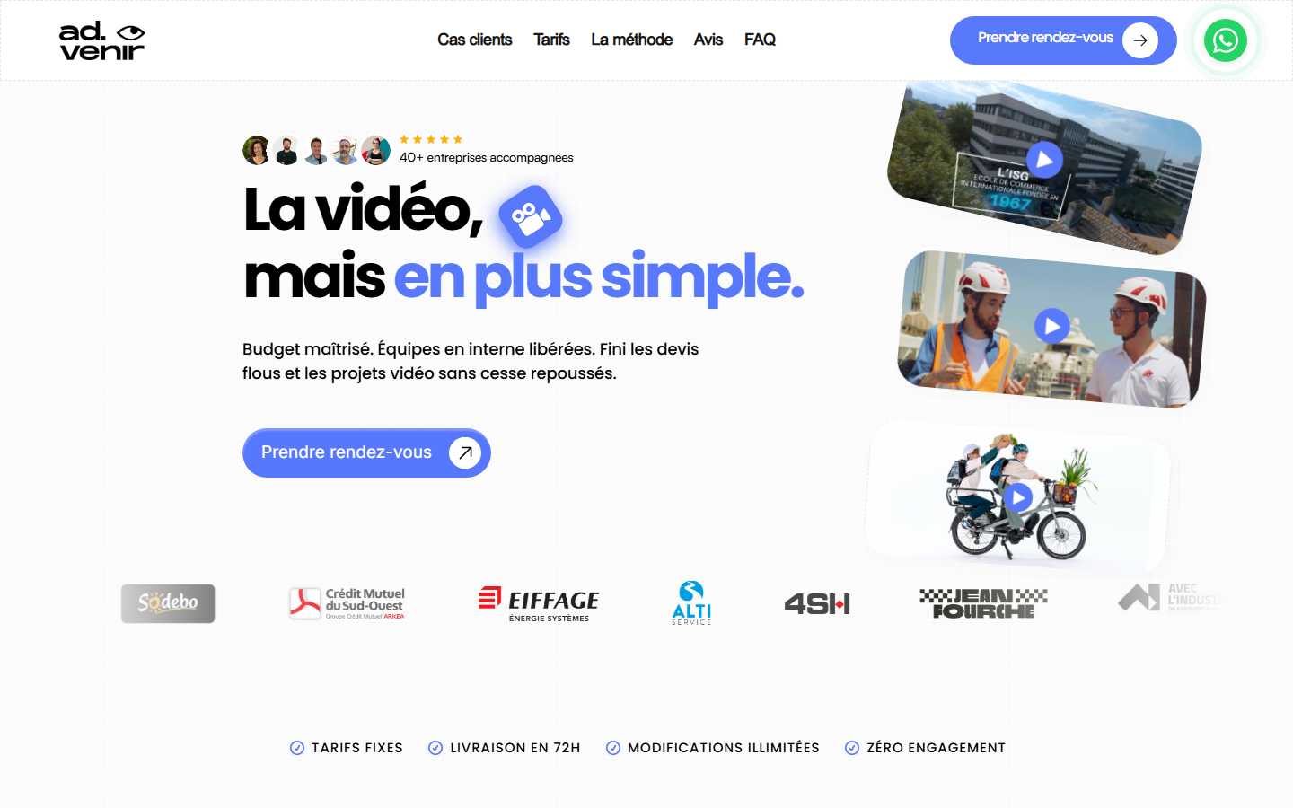 Aperçu du site de Ad venir