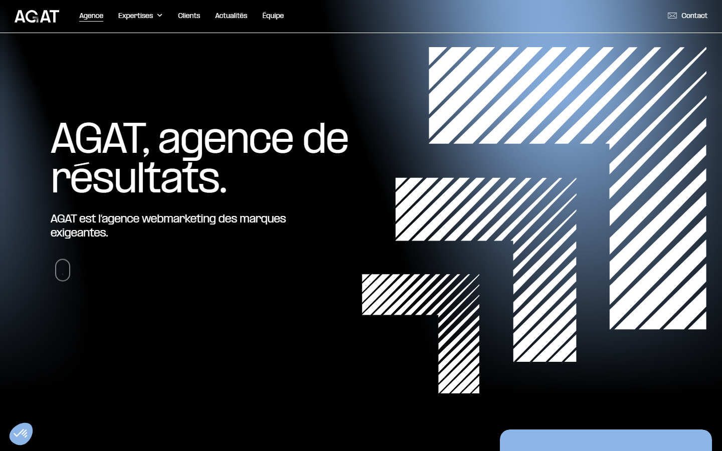 Aperçu du site de AGAT