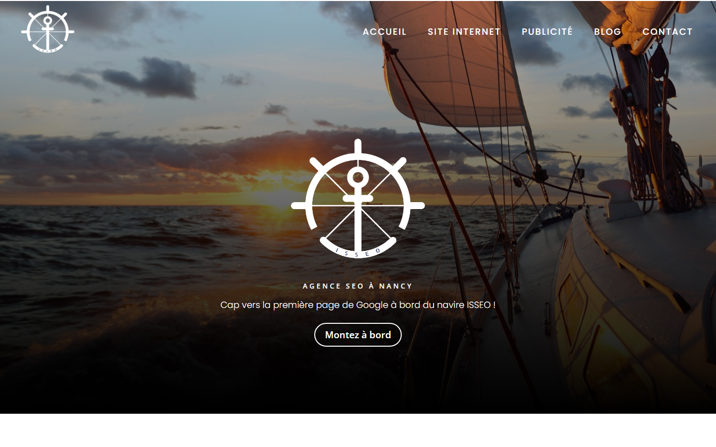 Aperçu du site de ISSEO