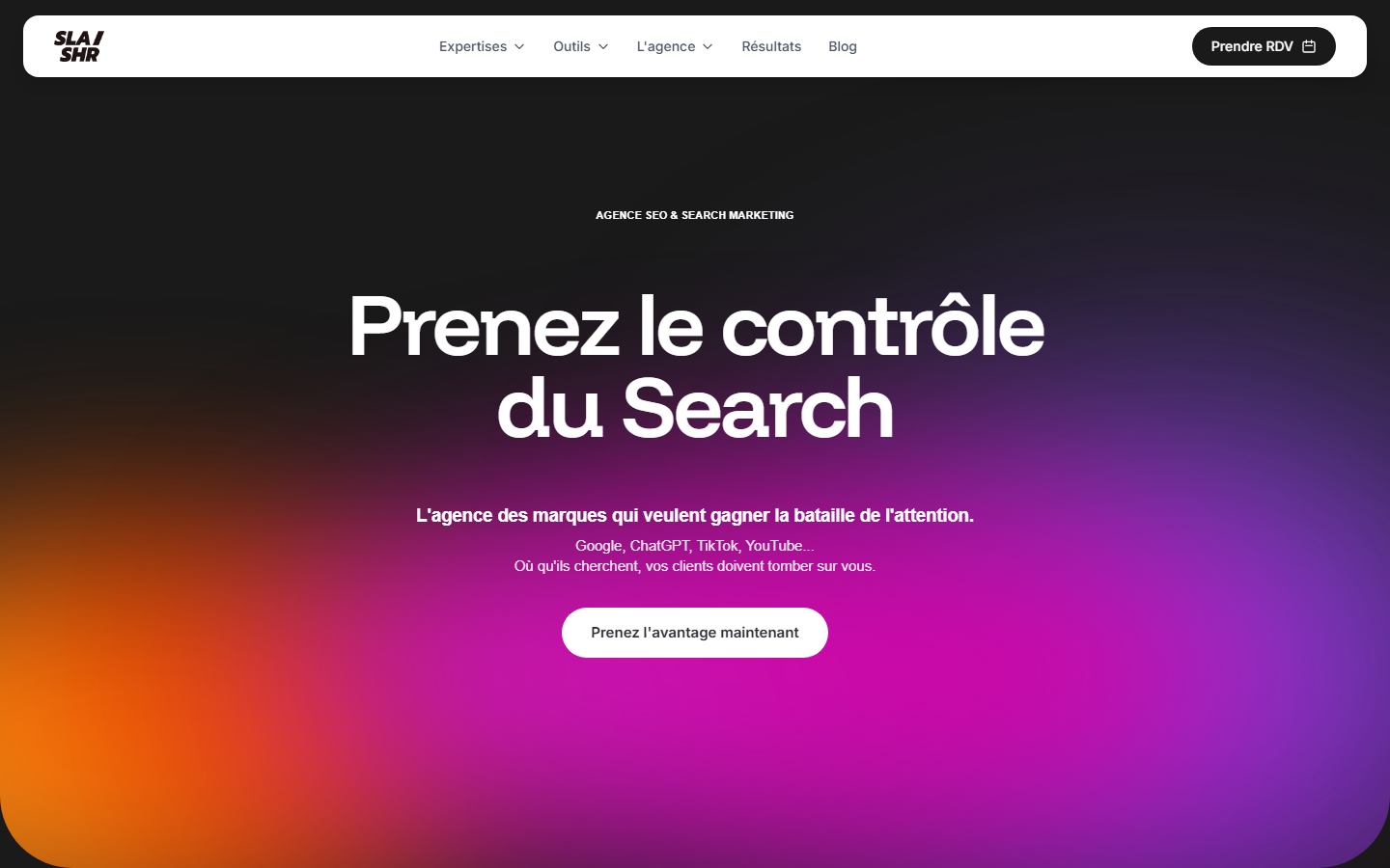 Aperçu du site de ETYB TDS