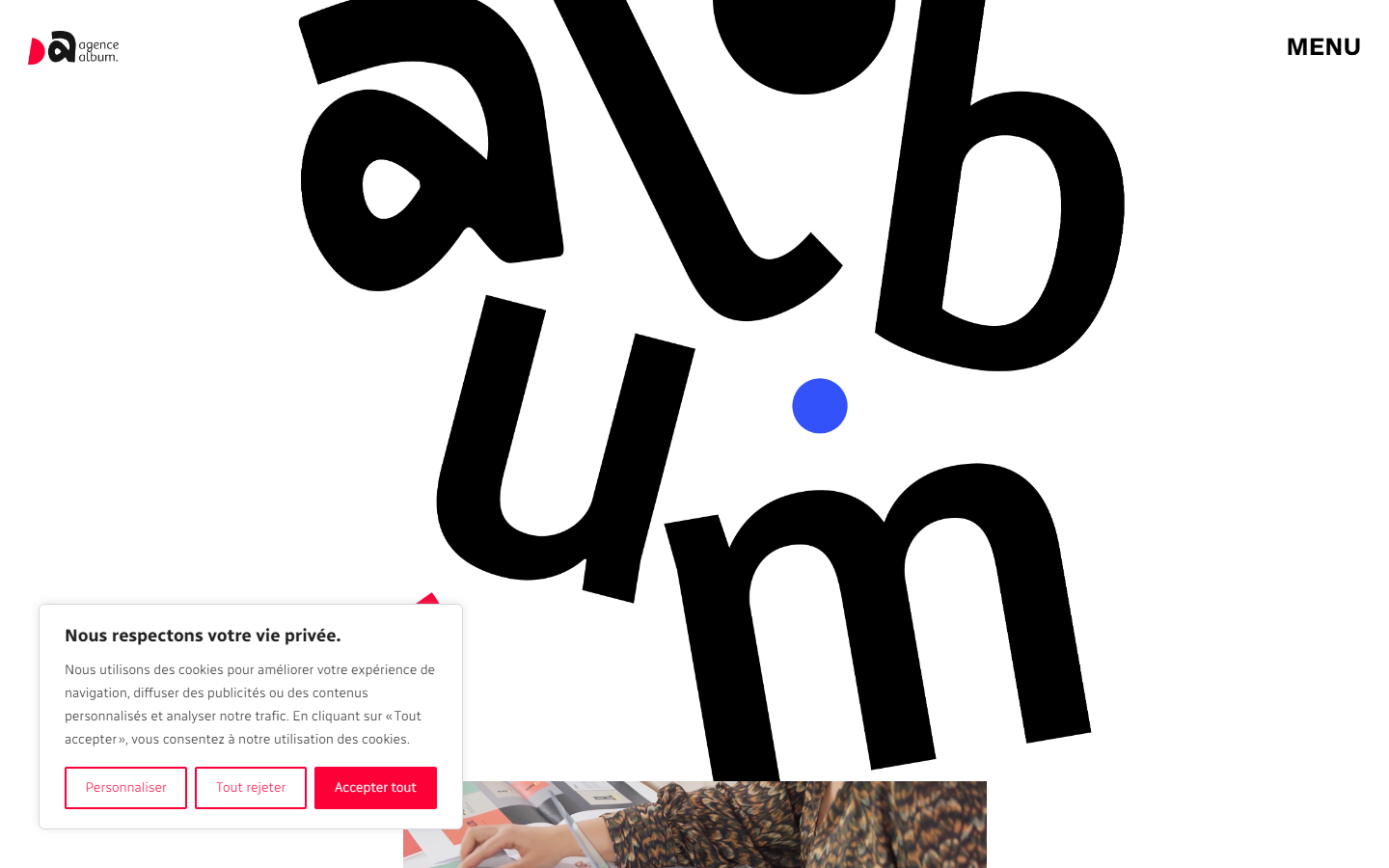 Aperçu du site de SOCIETE ALBUM