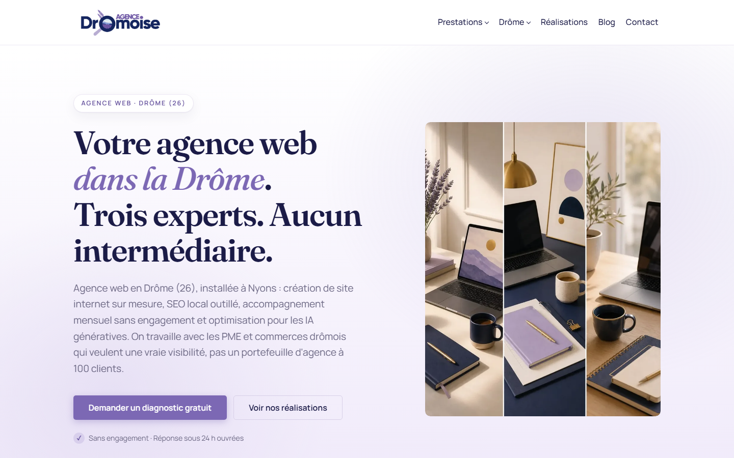 Aperçu du site de VALIC