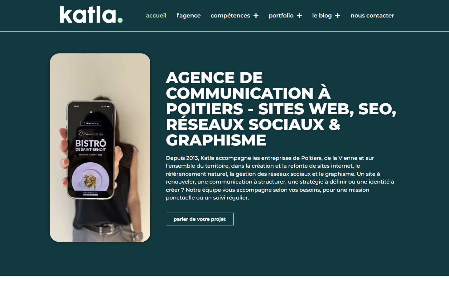 Aperçu du site de KATLA