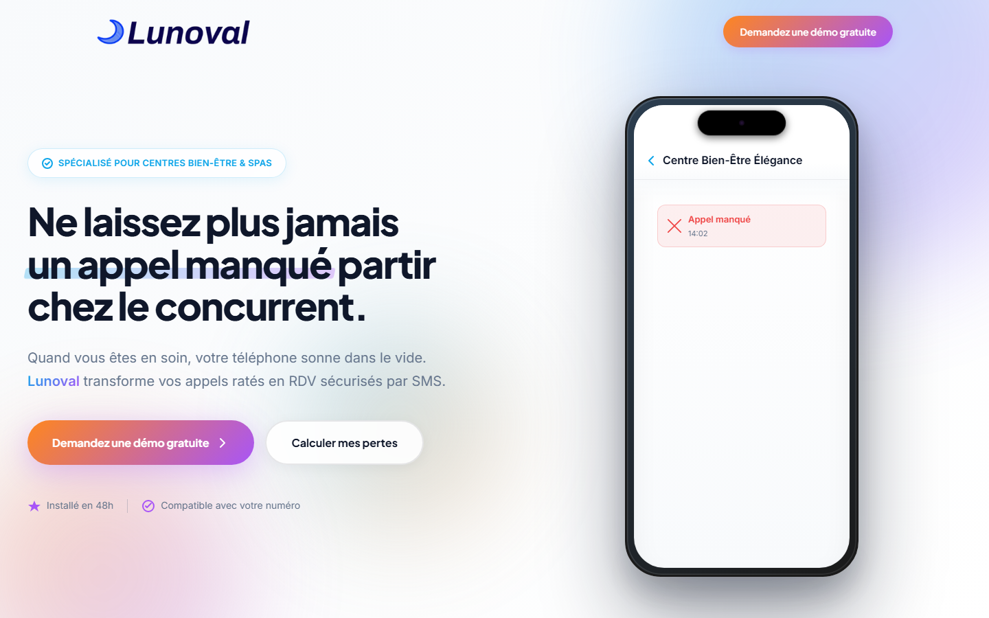 Aperçu du site de AGENCE LUNOVAL