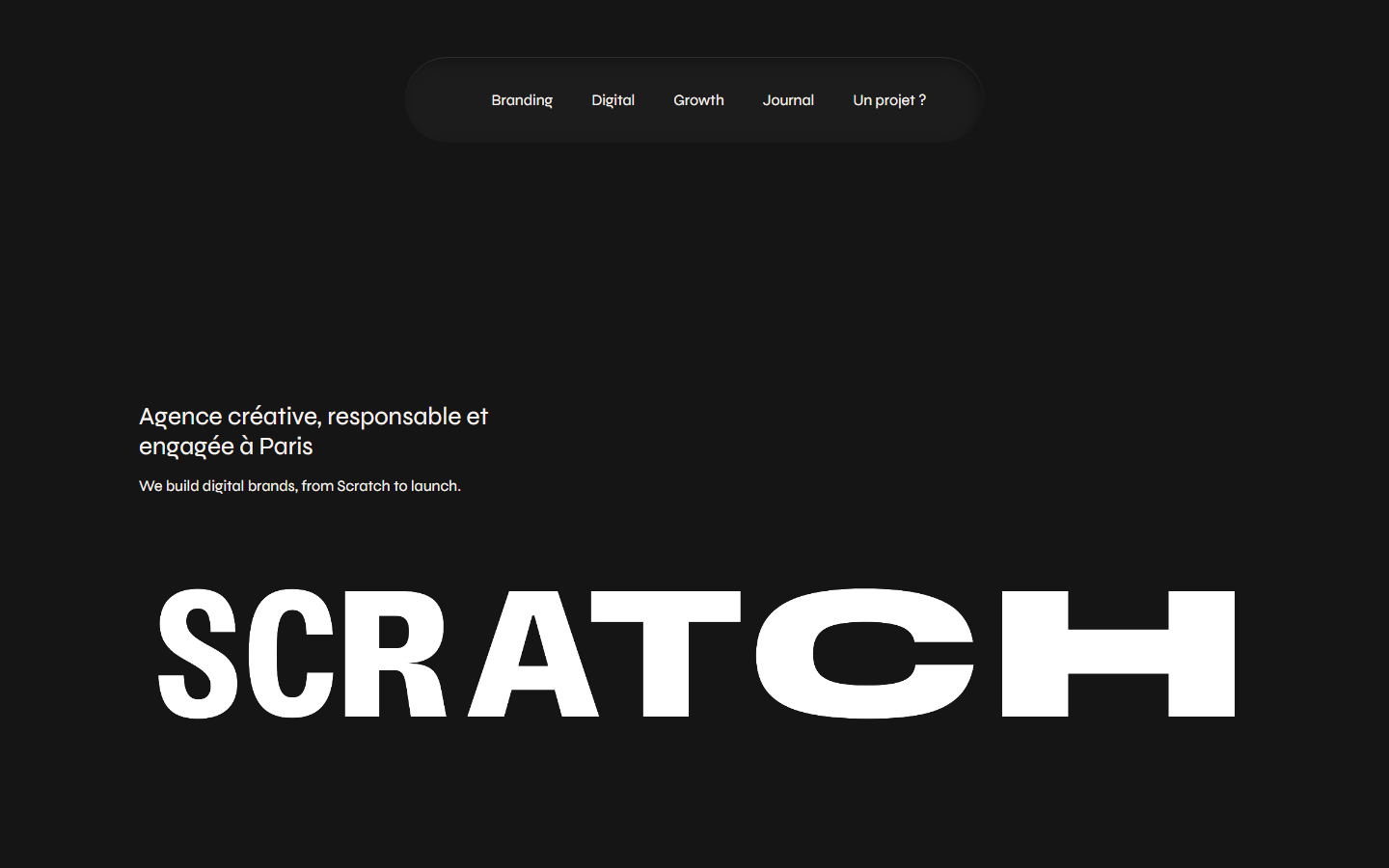 Aperçu du site de SCRATCH