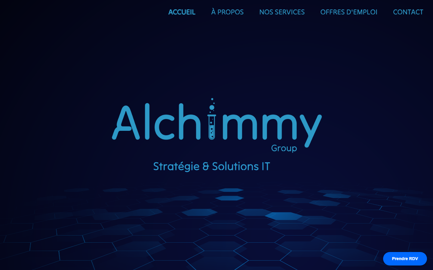 Aperçu du site de ALCHIMMY GROUP