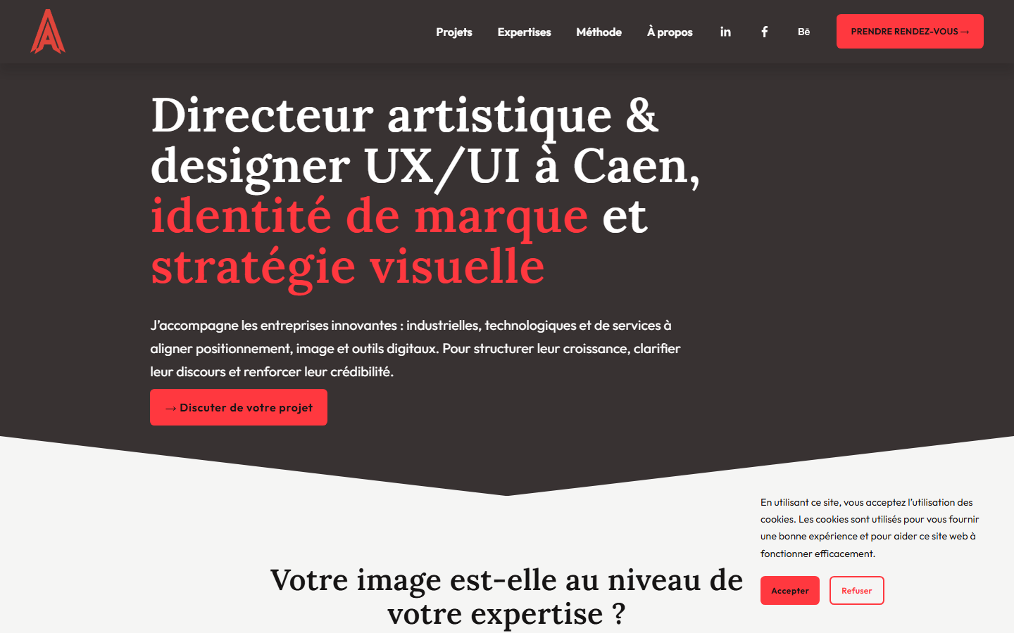Aperçu du site de ANDURAND ALEXANDRE
