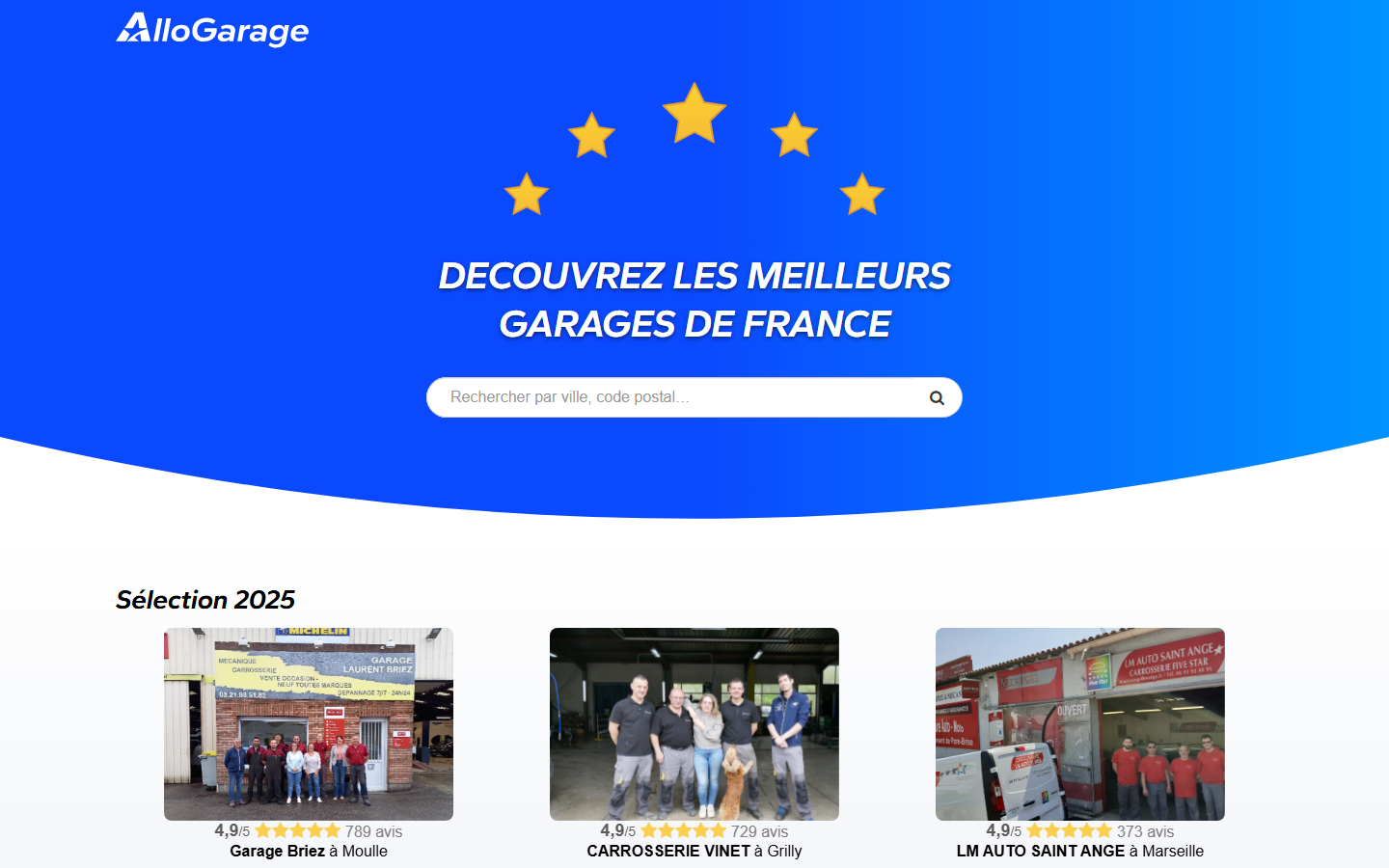 Aperçu du site de Gni Media
