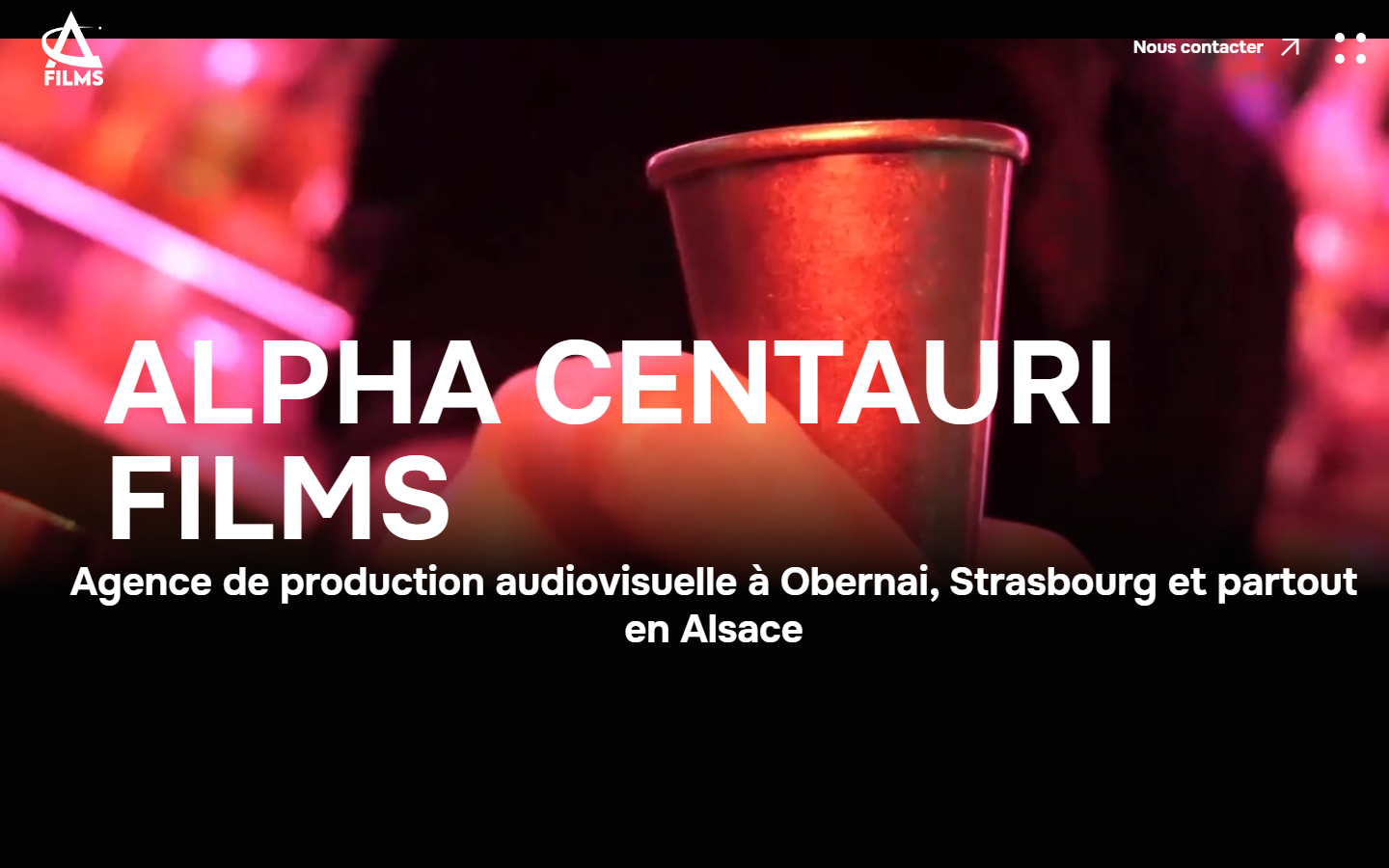 Aperçu du site de ALPHA CENTAURI FILMS