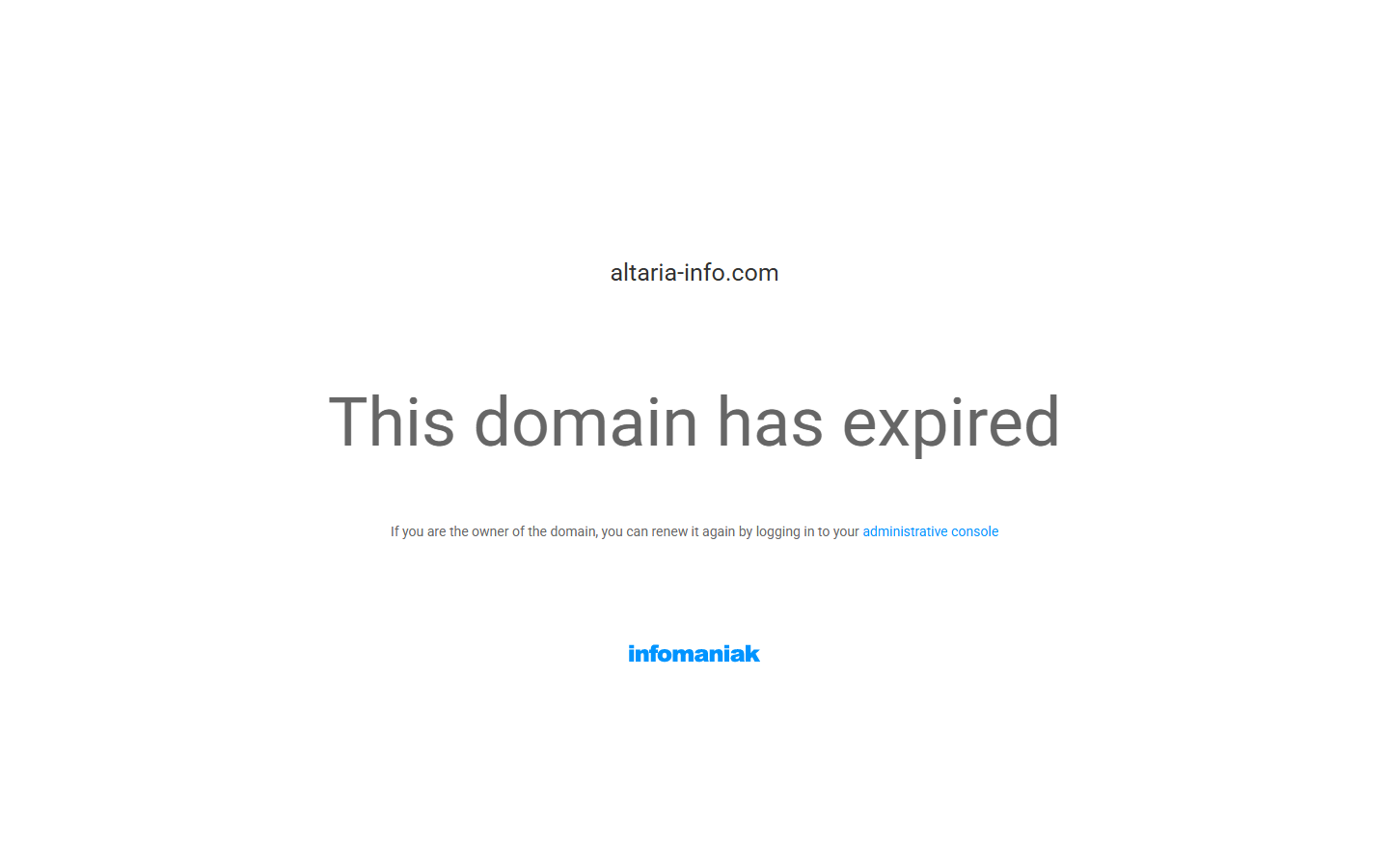 Aperçu du site de Chris Info Consulting