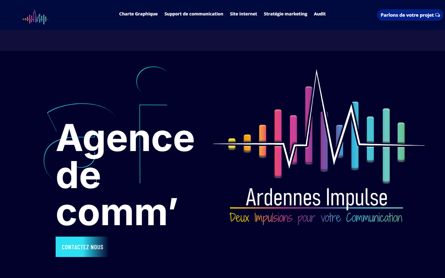 Aperçu du site de Ardennes Impulse