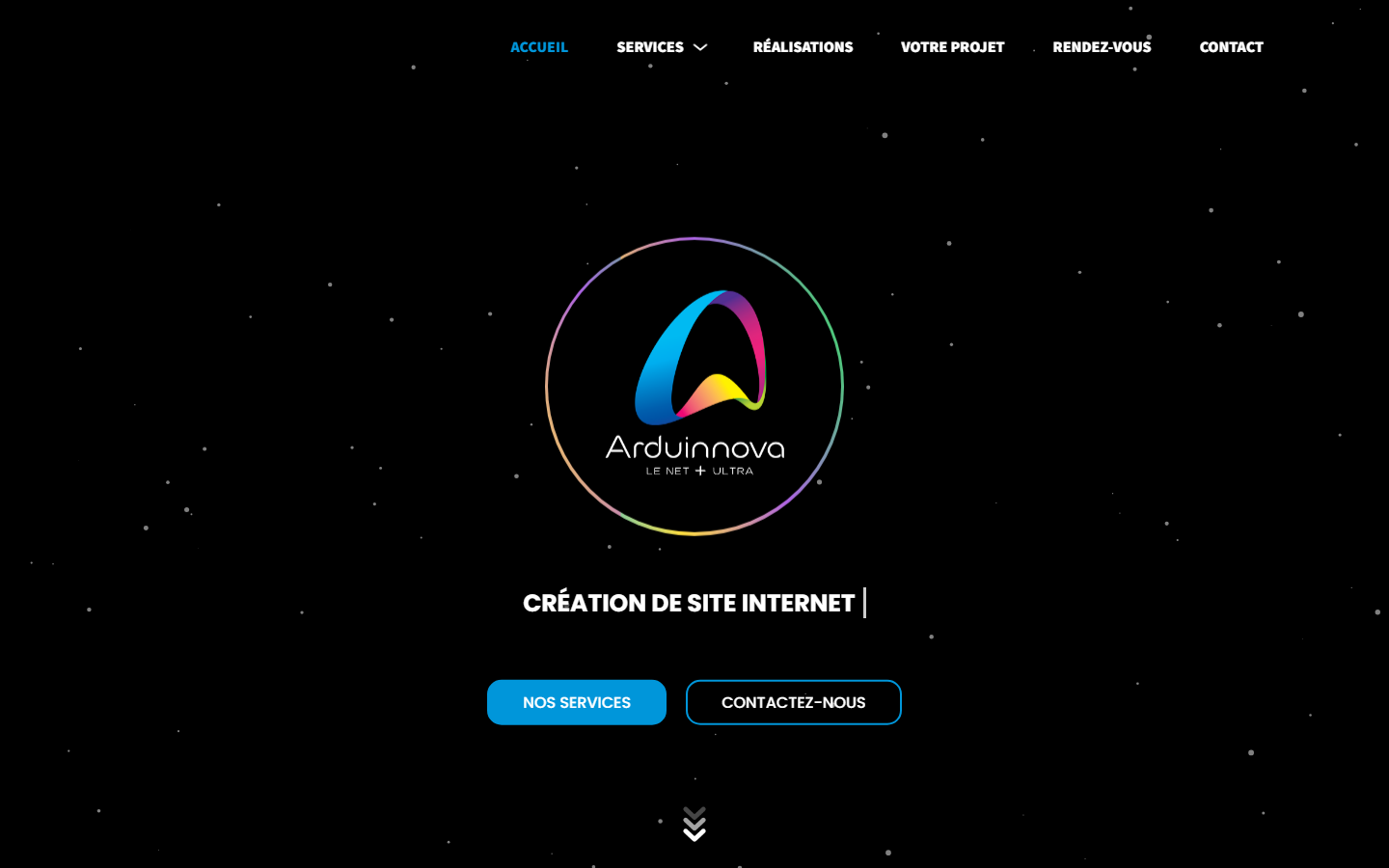 Aperçu du site de SARL ARDUINNOVA