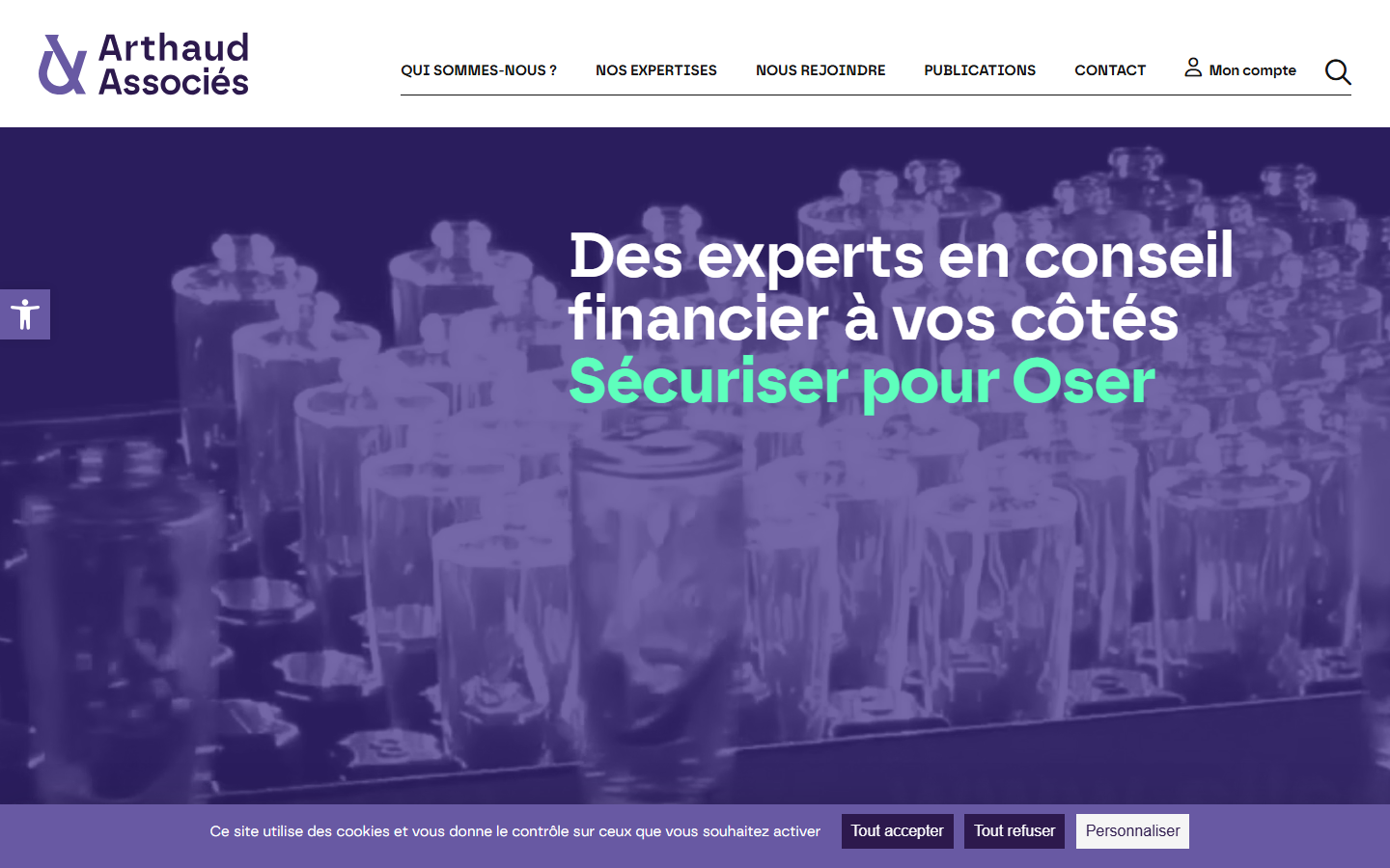 Aperçu du site de Arthaud & Associes Auvergne