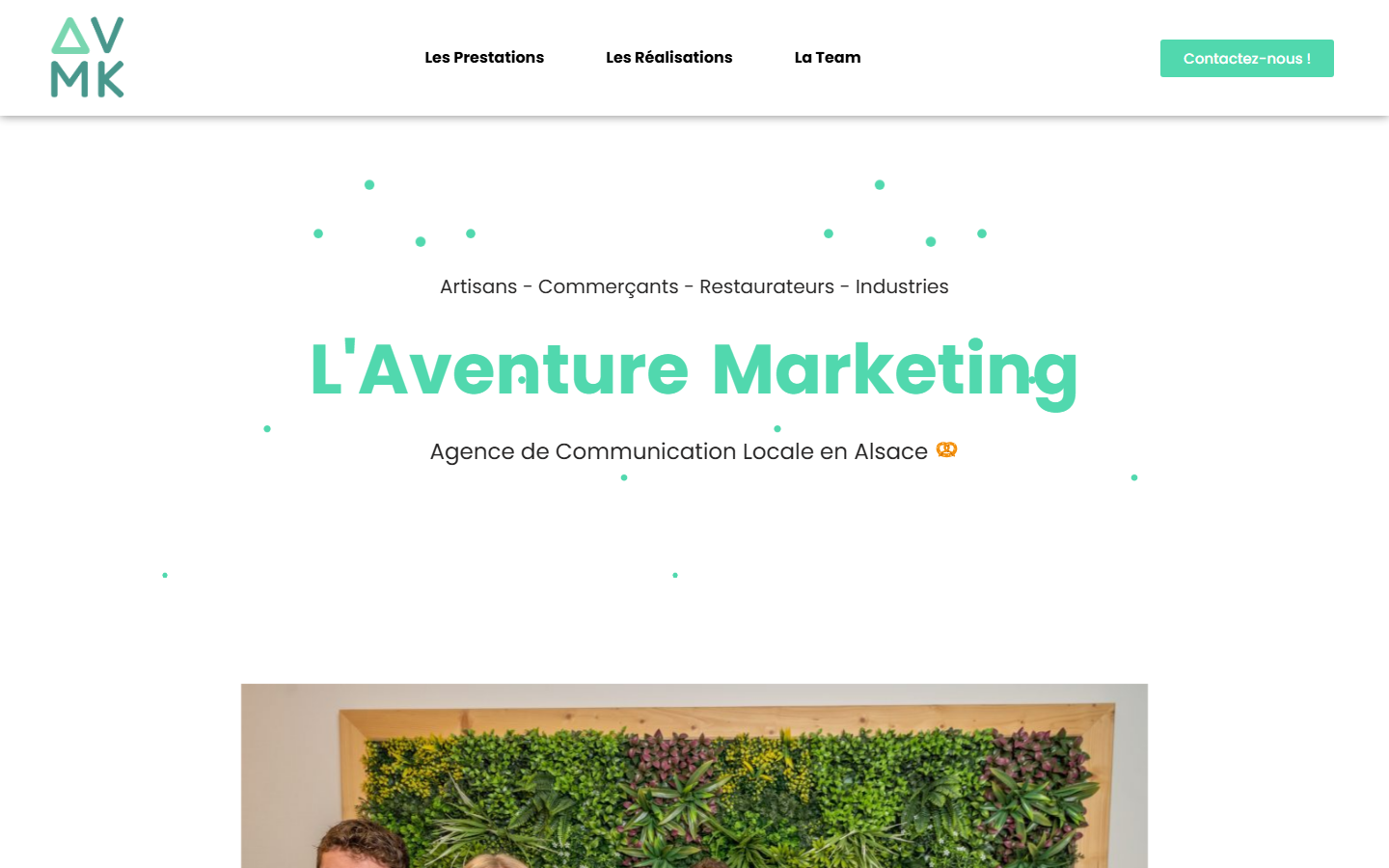 Aperçu du site de AVMK