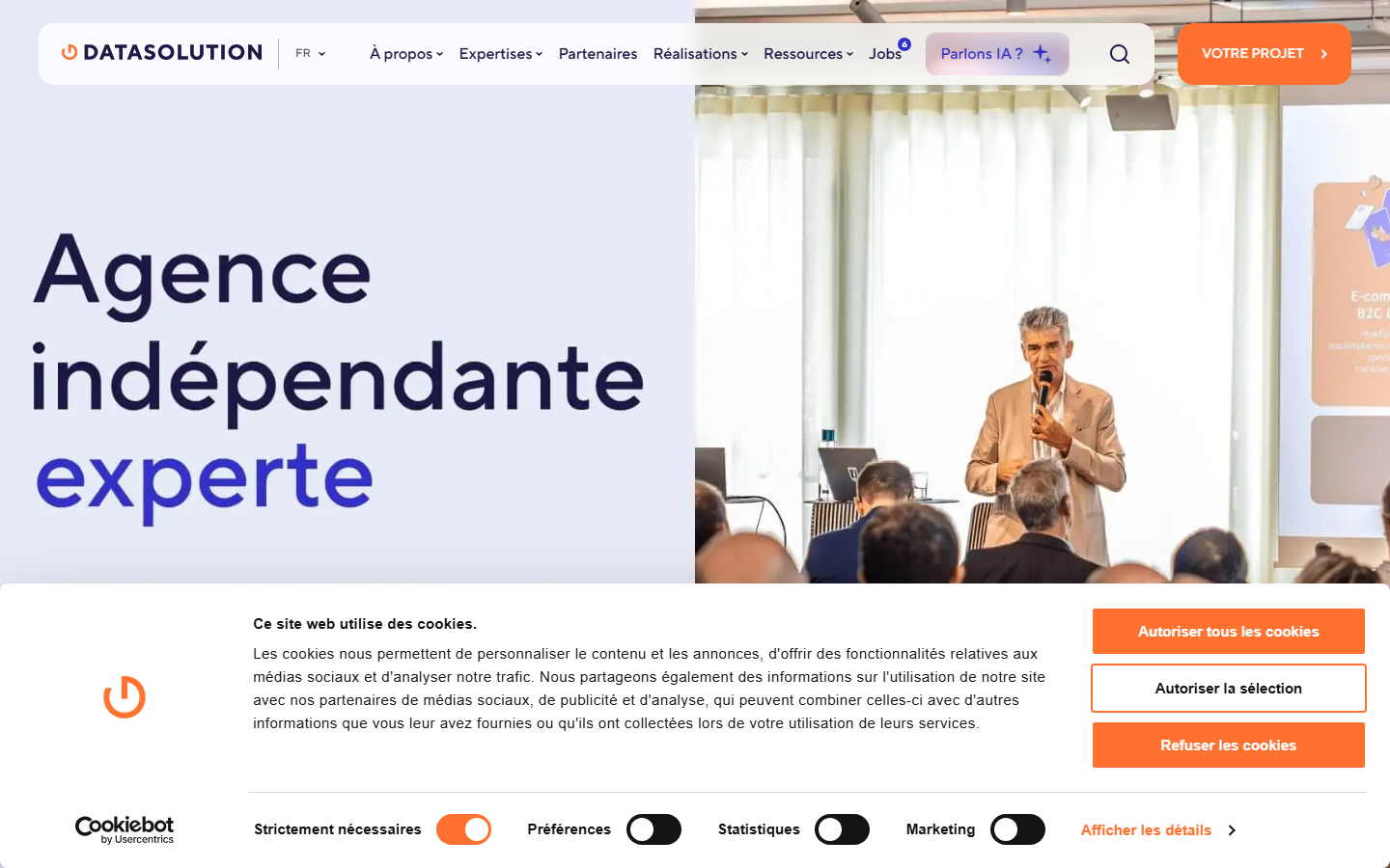 Aperçu du site de BLACKSMITH
