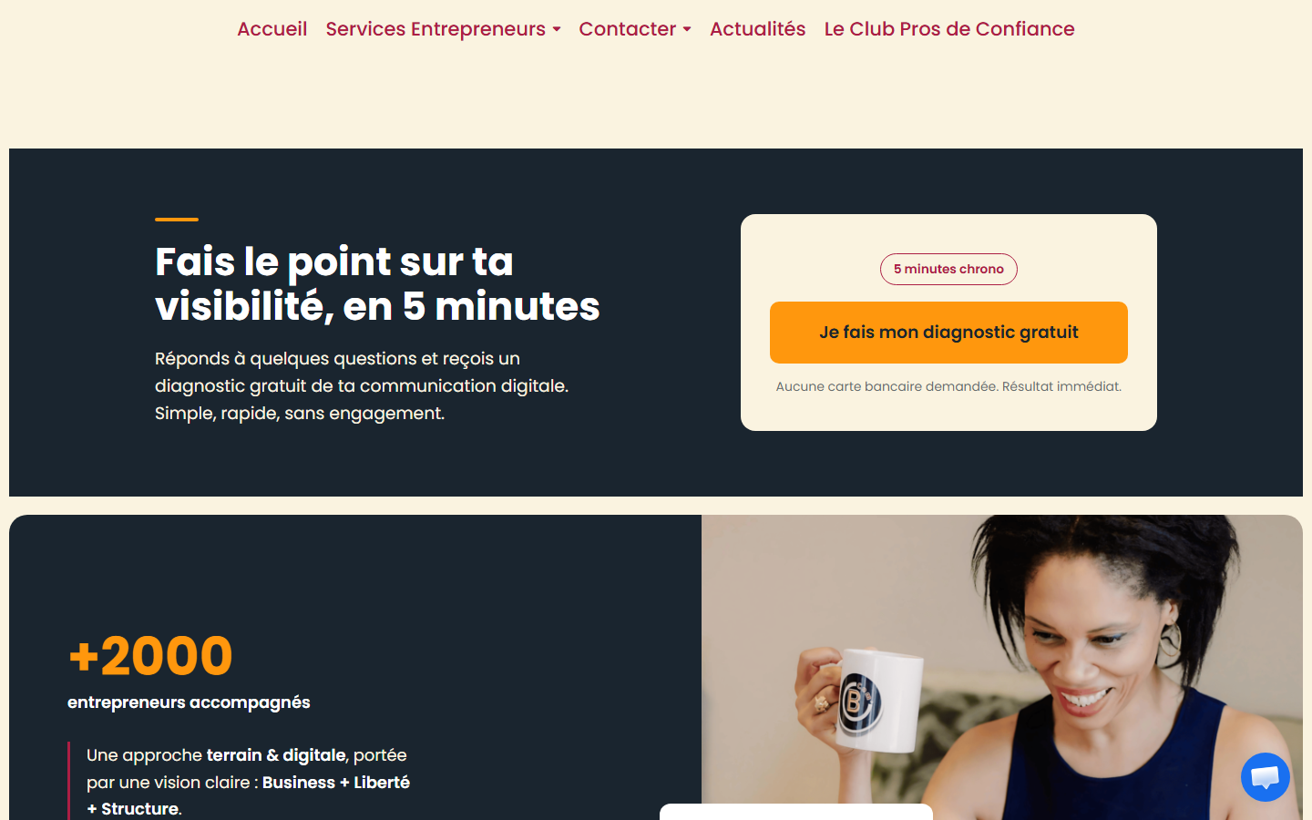 Aperçu du site de BREAKXIT