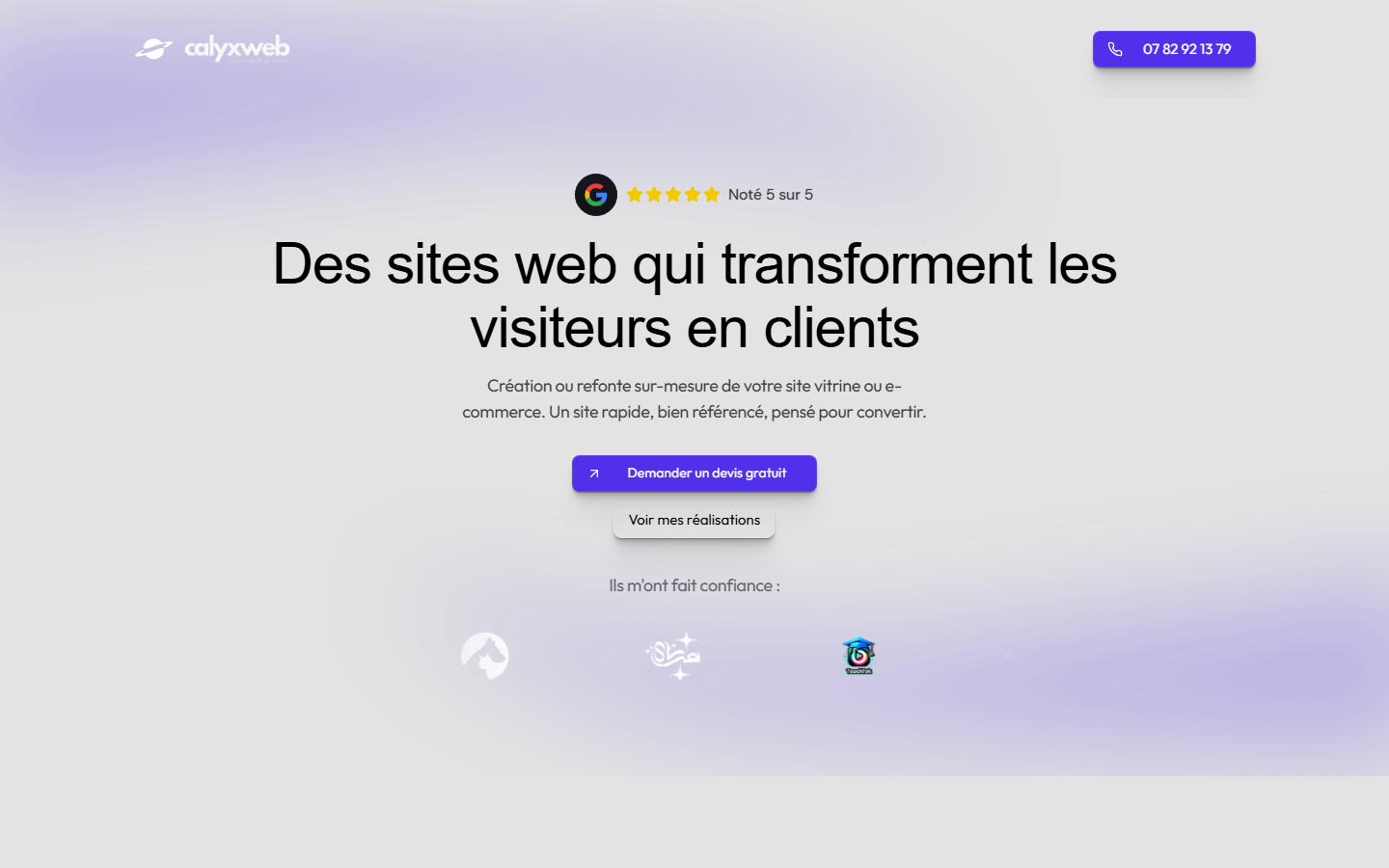 Aperçu du site de BONSIGNE CAMERON