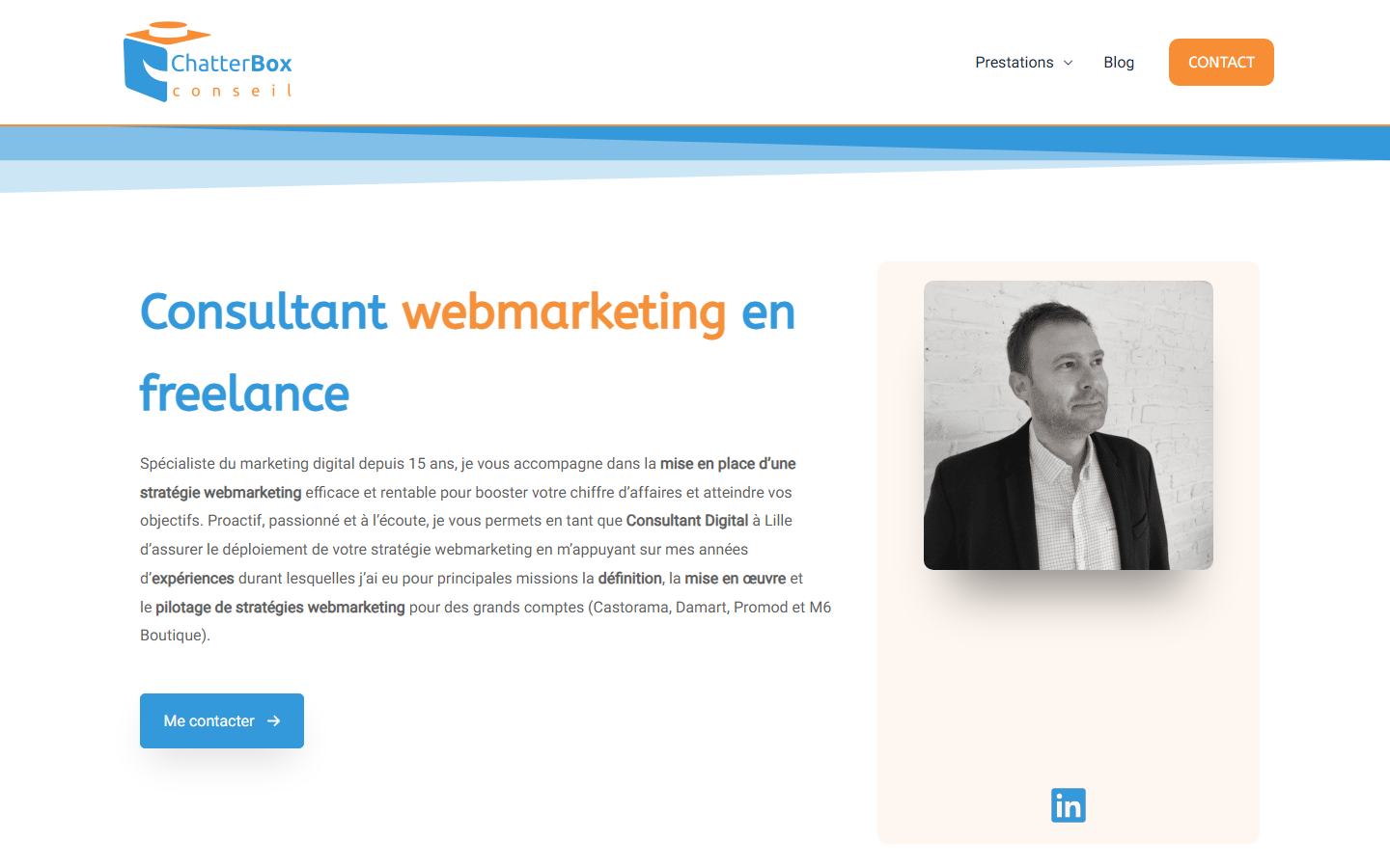 Aperçu du site de CHATTERBOX CONSEIL