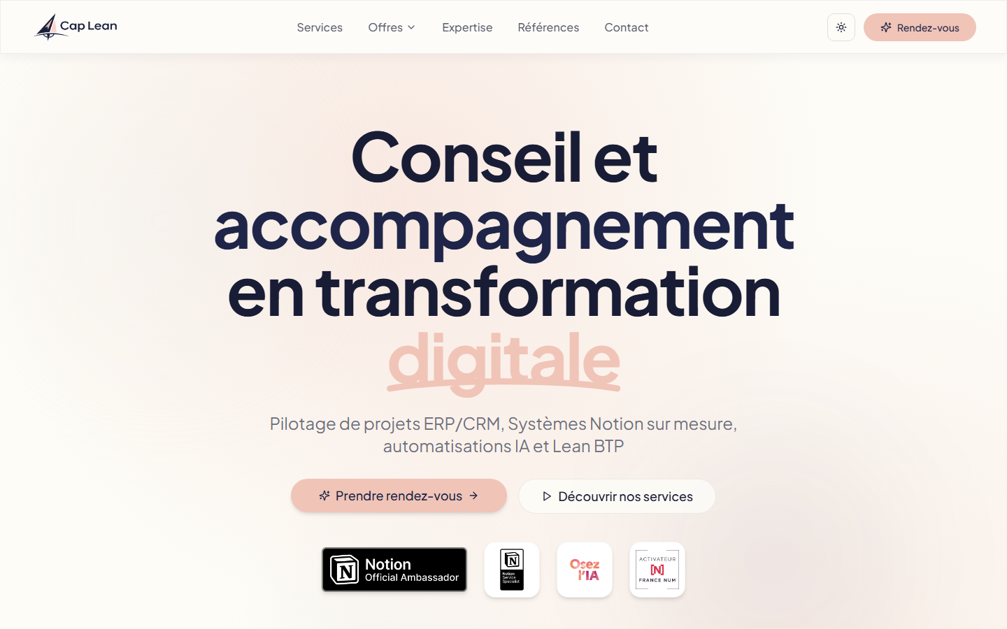 Aperçu du site de Christelle Picault