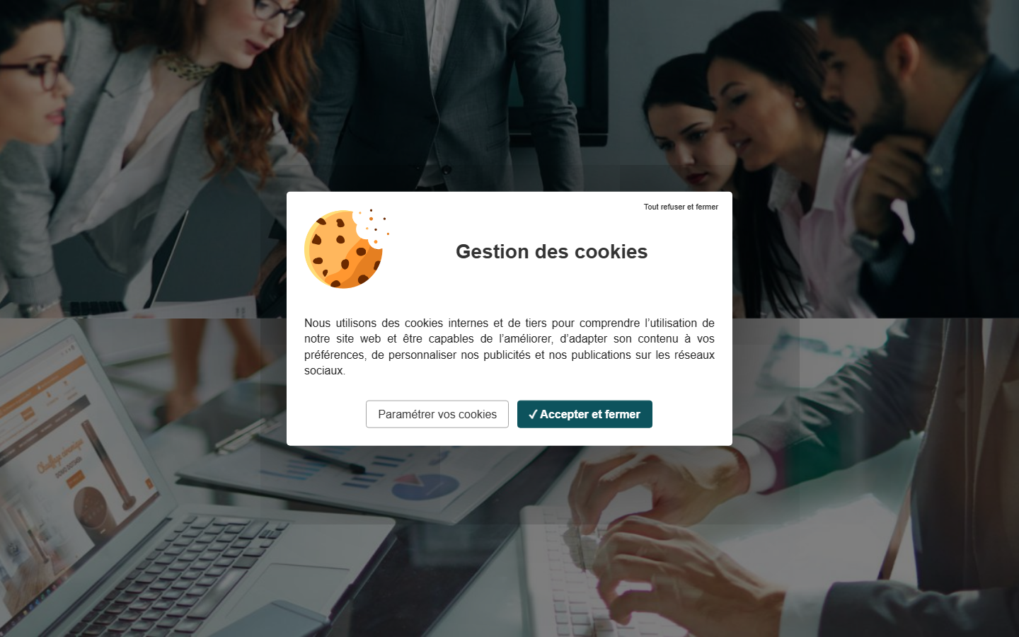 Aperçu du site de CIBEO