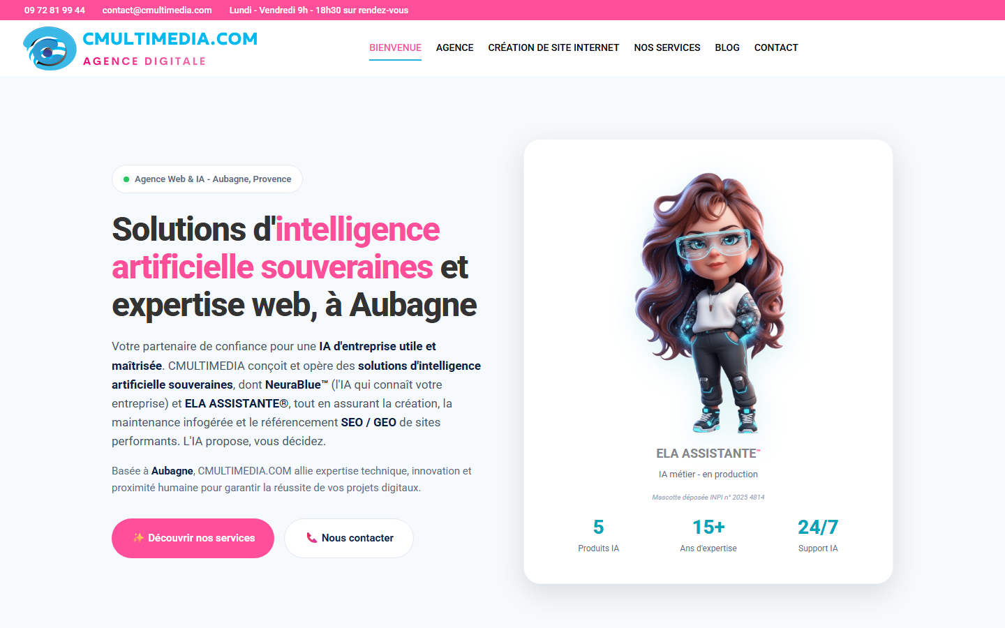 Aperçu du site de CMULTIMEDIA.COM