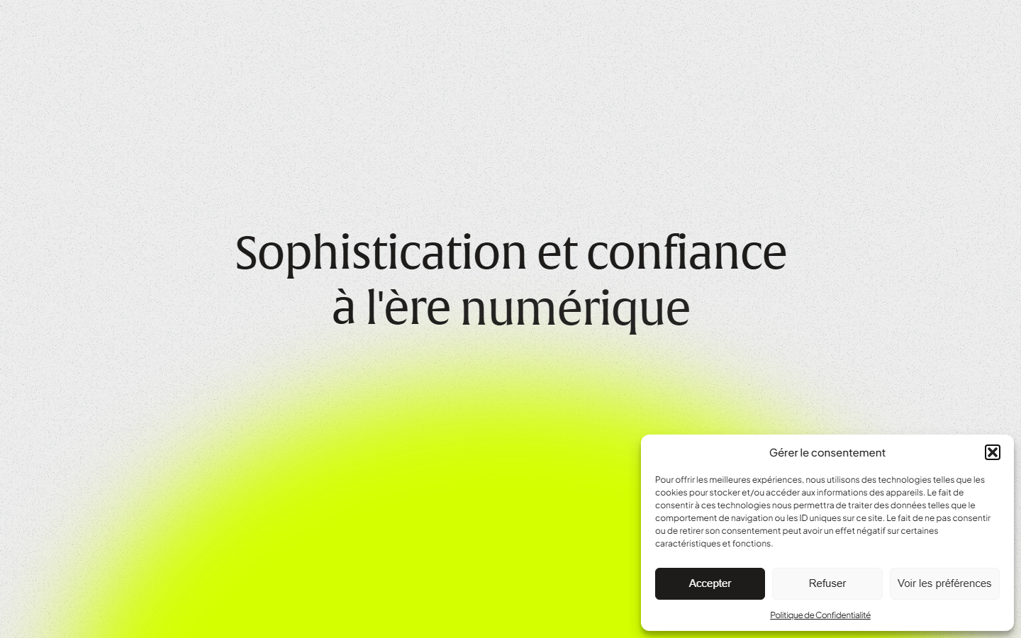 Aperçu du site de COLIN CHILDES CONSULTING