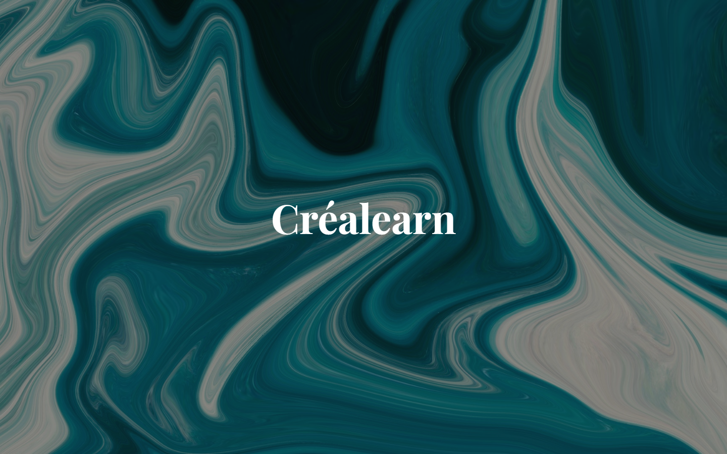 Aperçu du site de Créalearn