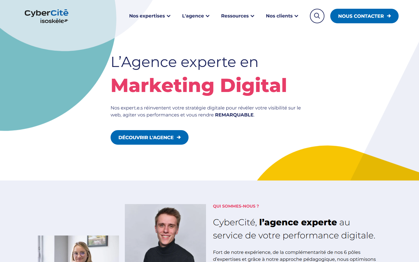 Aperçu du site de CYBERCITE