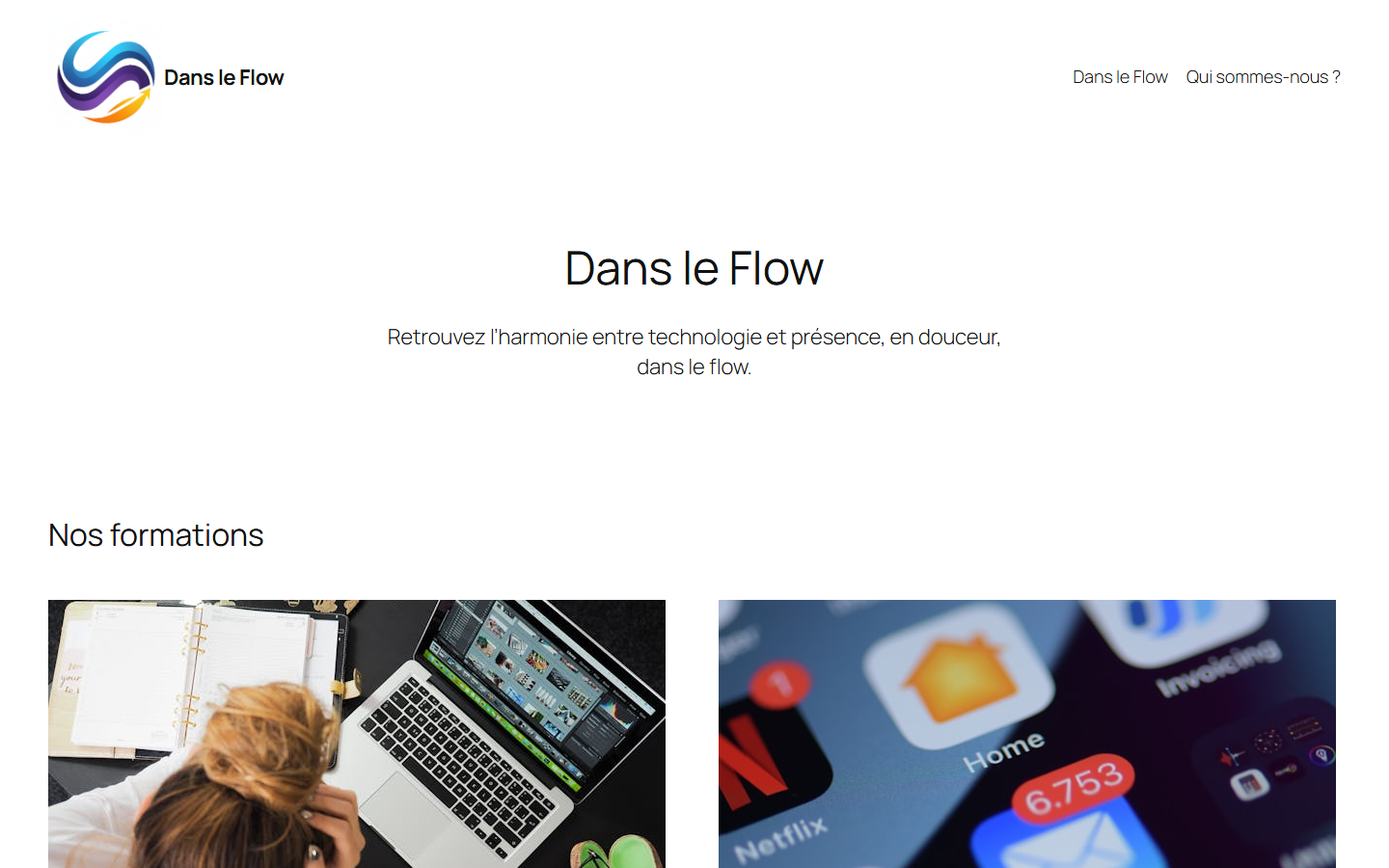Aperçu du site de Delon David