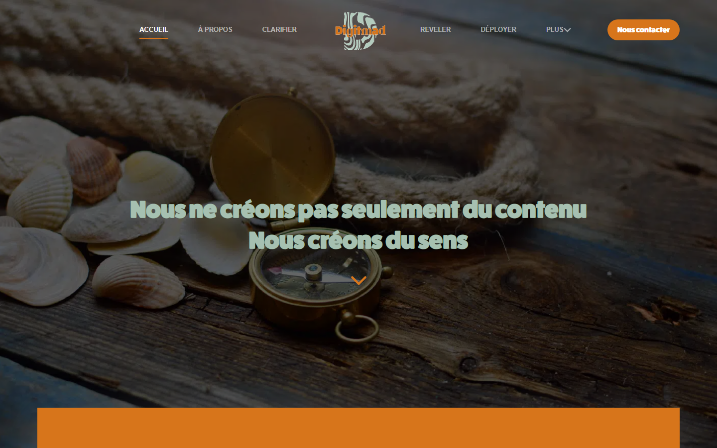 Aperçu du site de Digitmad