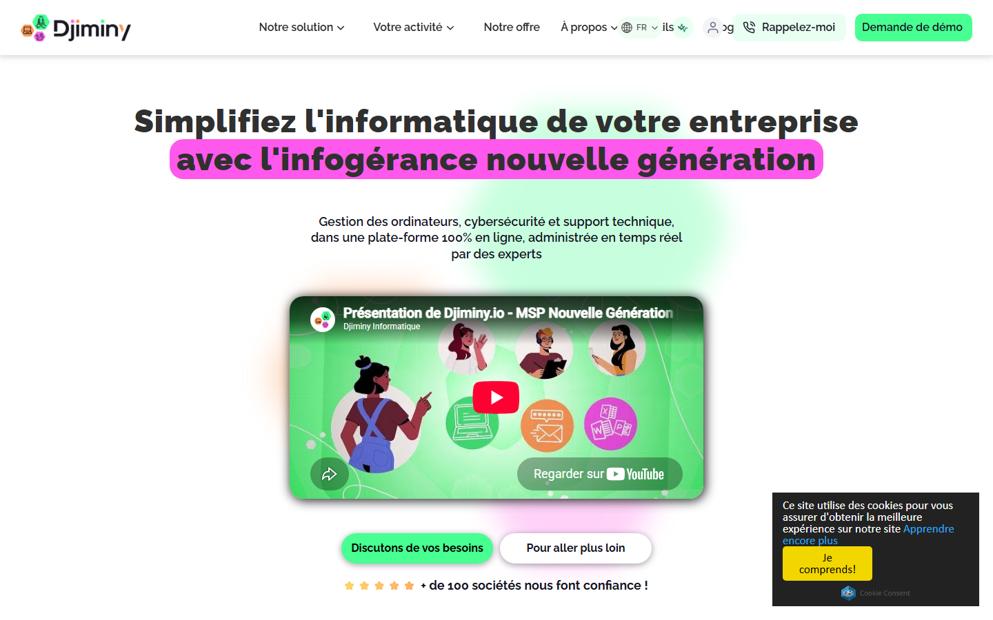 Aperçu du site de DJIMINY