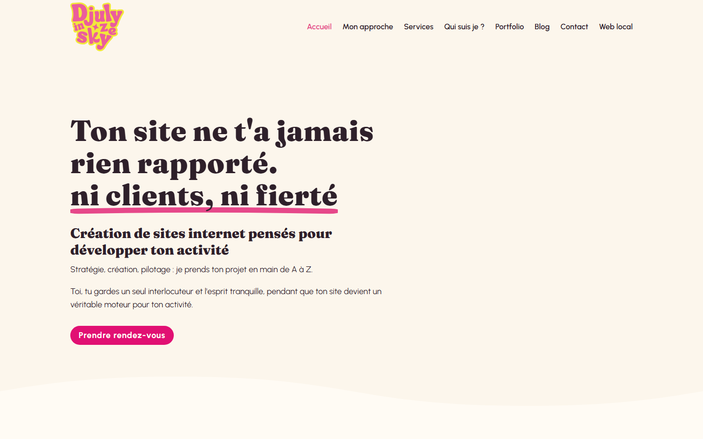 Aperçu du site de Djulyinzesky