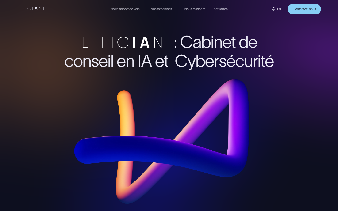 Aperçu du site de EFFICIANT