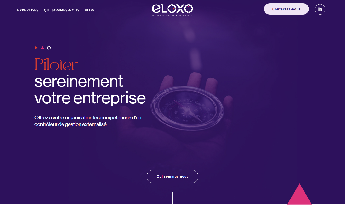 Aperçu du site de ELOXO