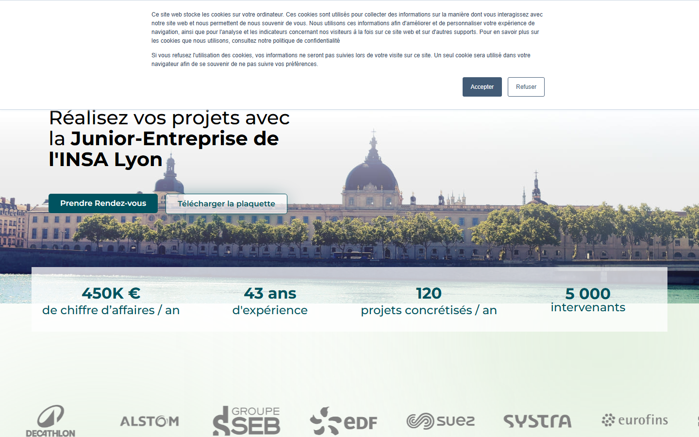 Aperçu du site de E.T.I.C. I.N.S.A. TECHNOLOGIES