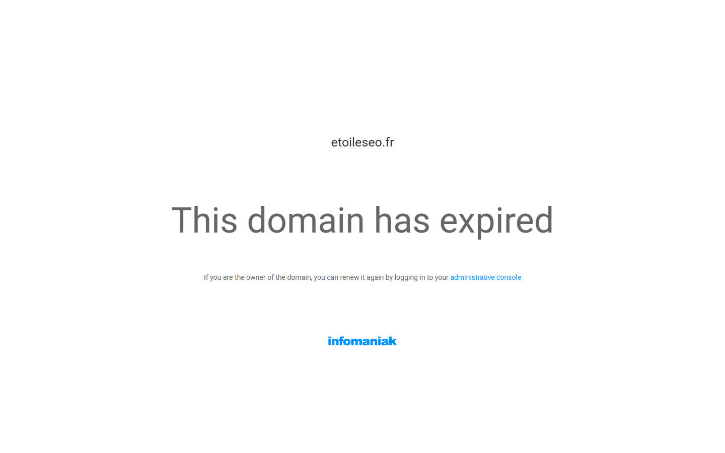 Aperçu du site de Etoile SEO