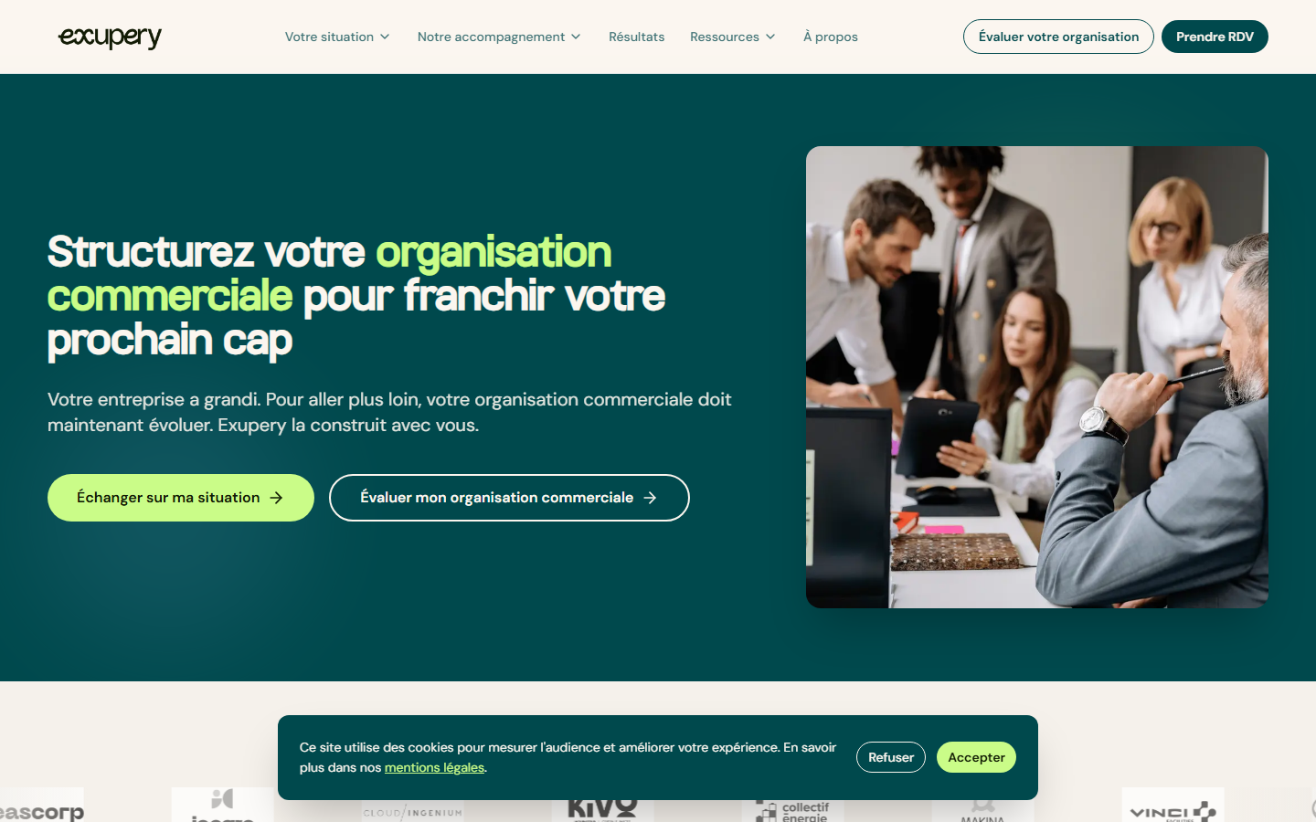 Aperçu du site de Exupery Formations