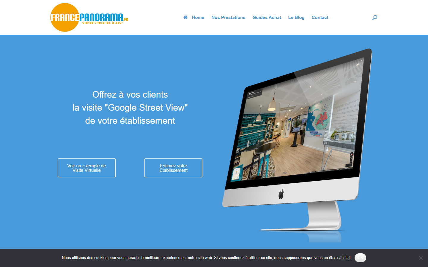 Aperçu du site de Francepanorama