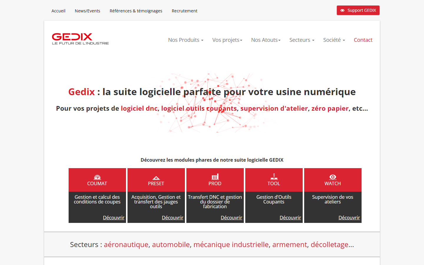 Aperçu du site de Lmba
