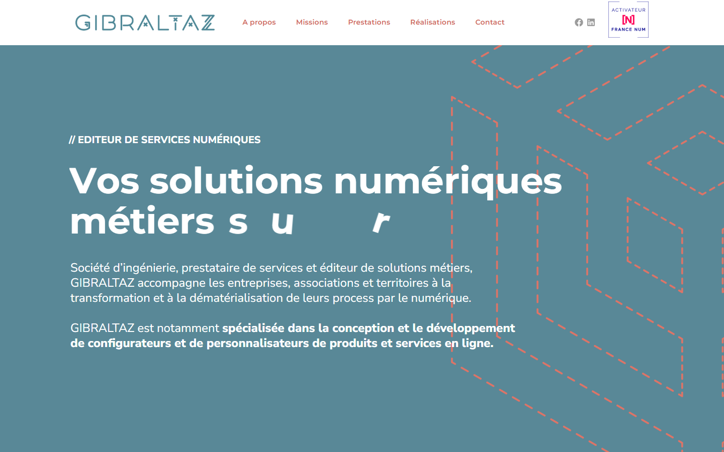 Aperçu du site de GIBRALTAZ
