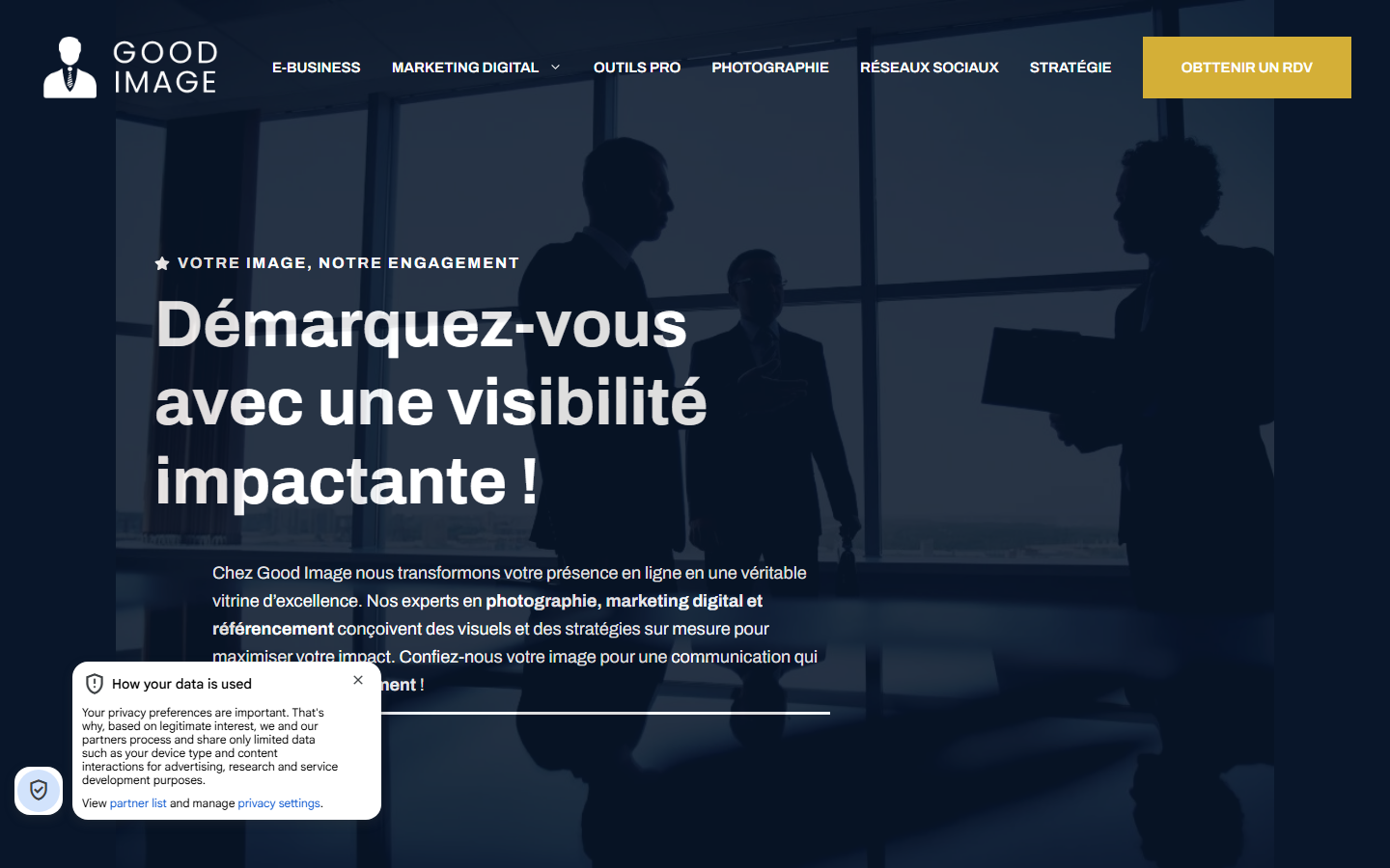 Aperçu du site de Patrick Leguennec photographe auteur