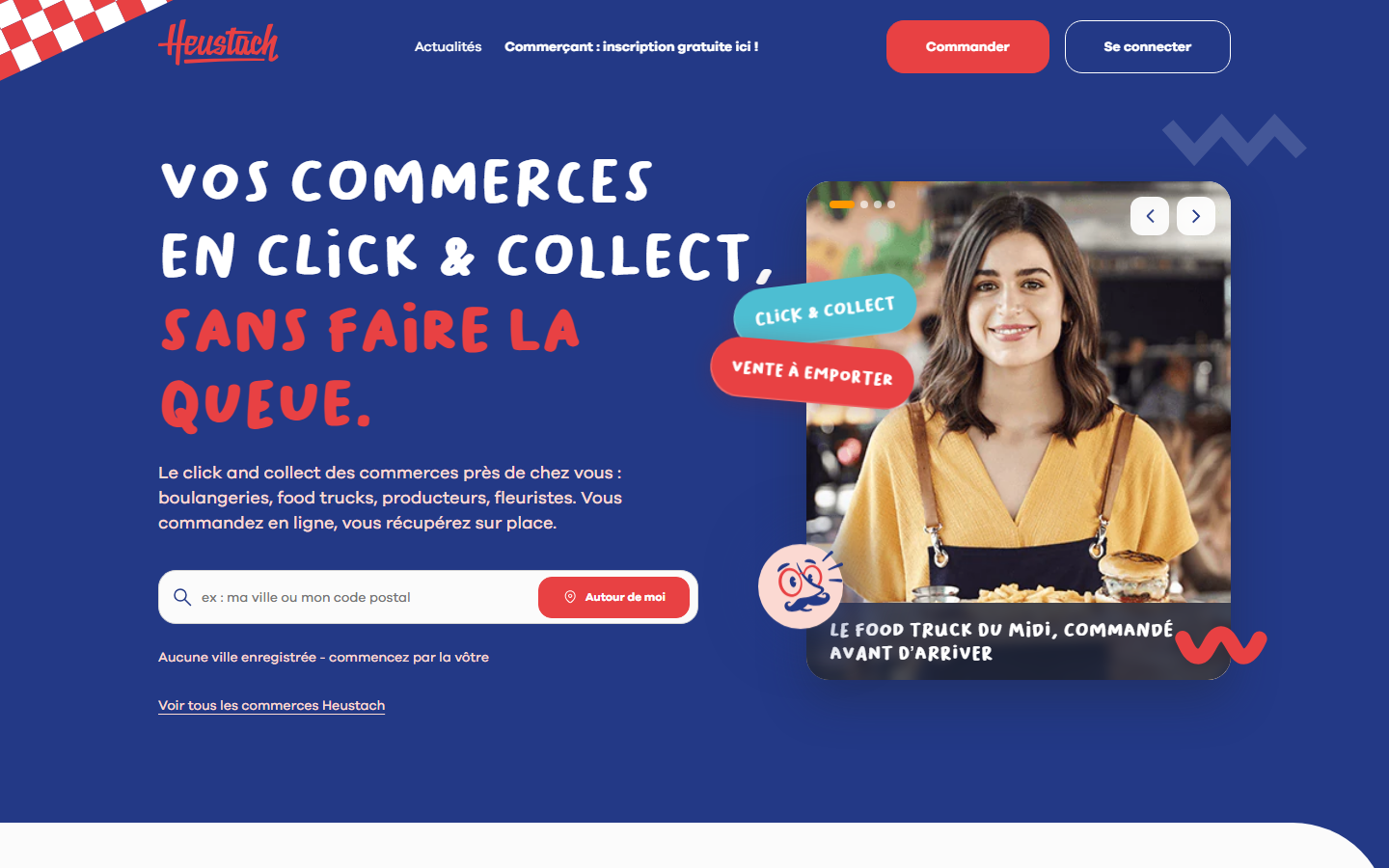 Aperçu du site de Heustach