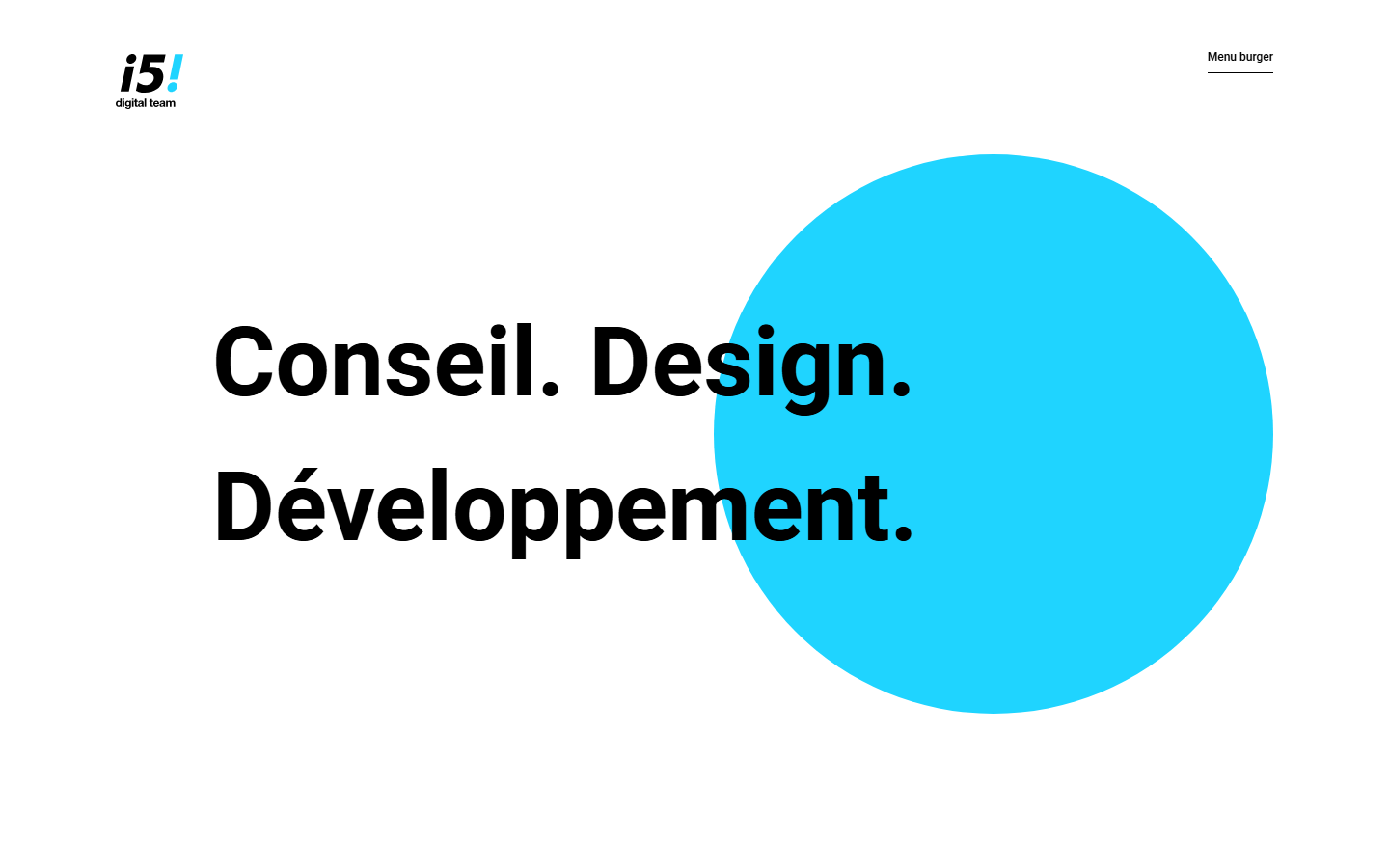 Aperçu du site de I5.AGENCY