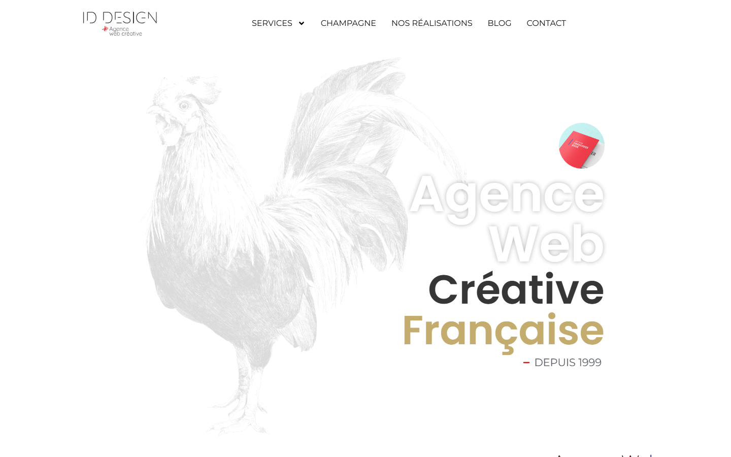 Aperçu du site de ID DESIGN