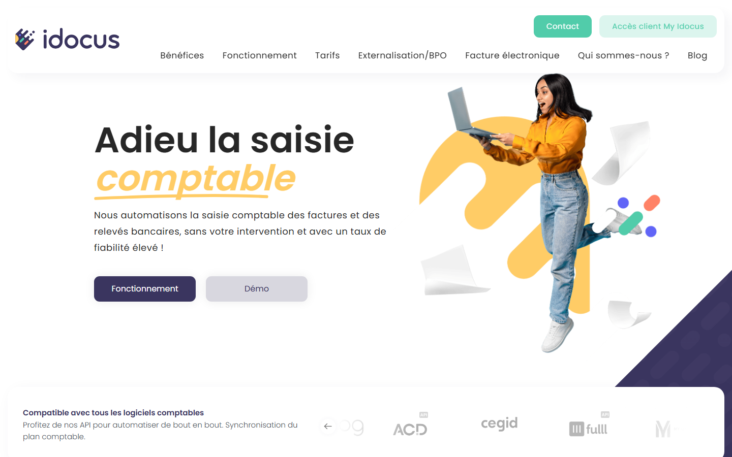 Aperçu du site de IDOCUS