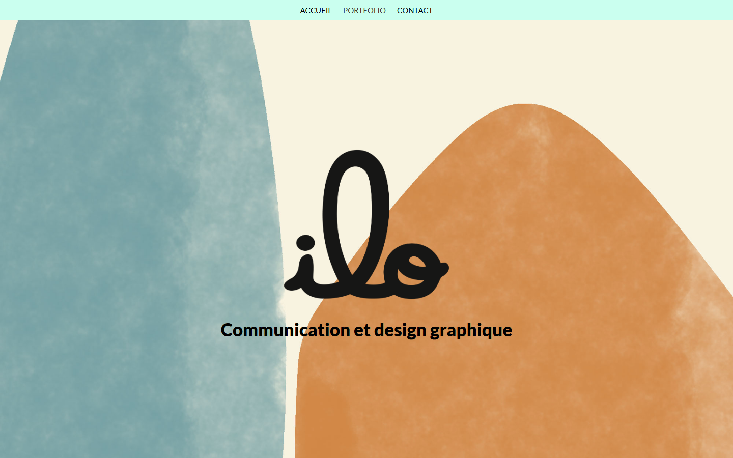 Aperçu du site de ilo Graphisme